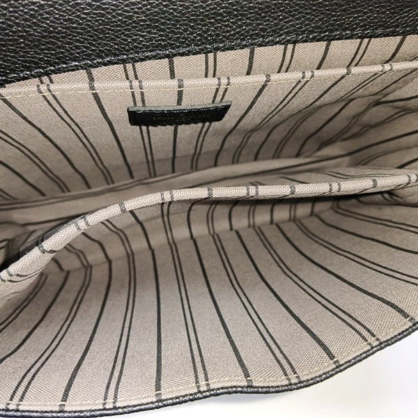 MÉTIS MM Monogram Calfskin Black