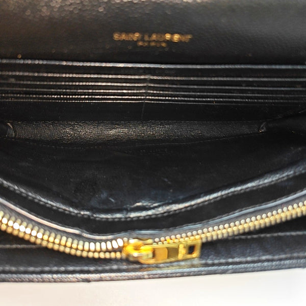 MONOGRAM Medium Quilted Calfskin Black
