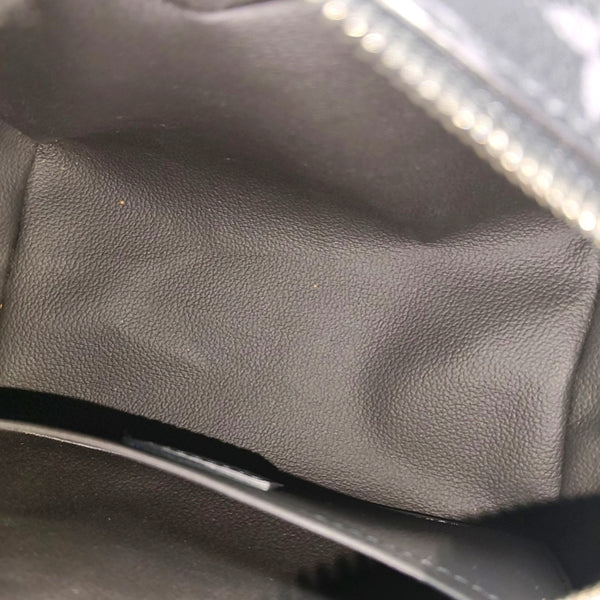 DOPP Monogram Coated Canvas Black