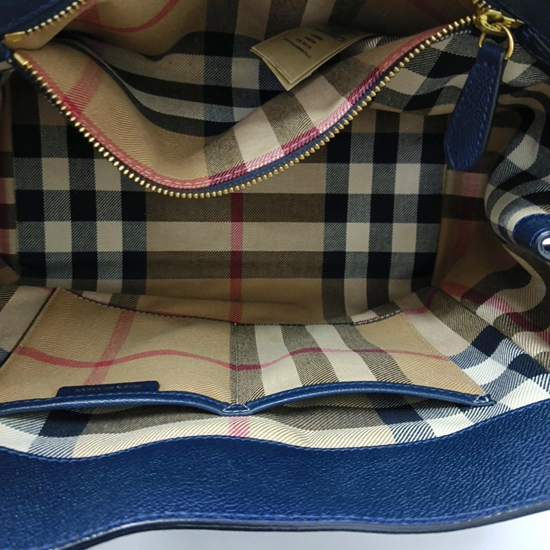 Buckle Calfskin Blue