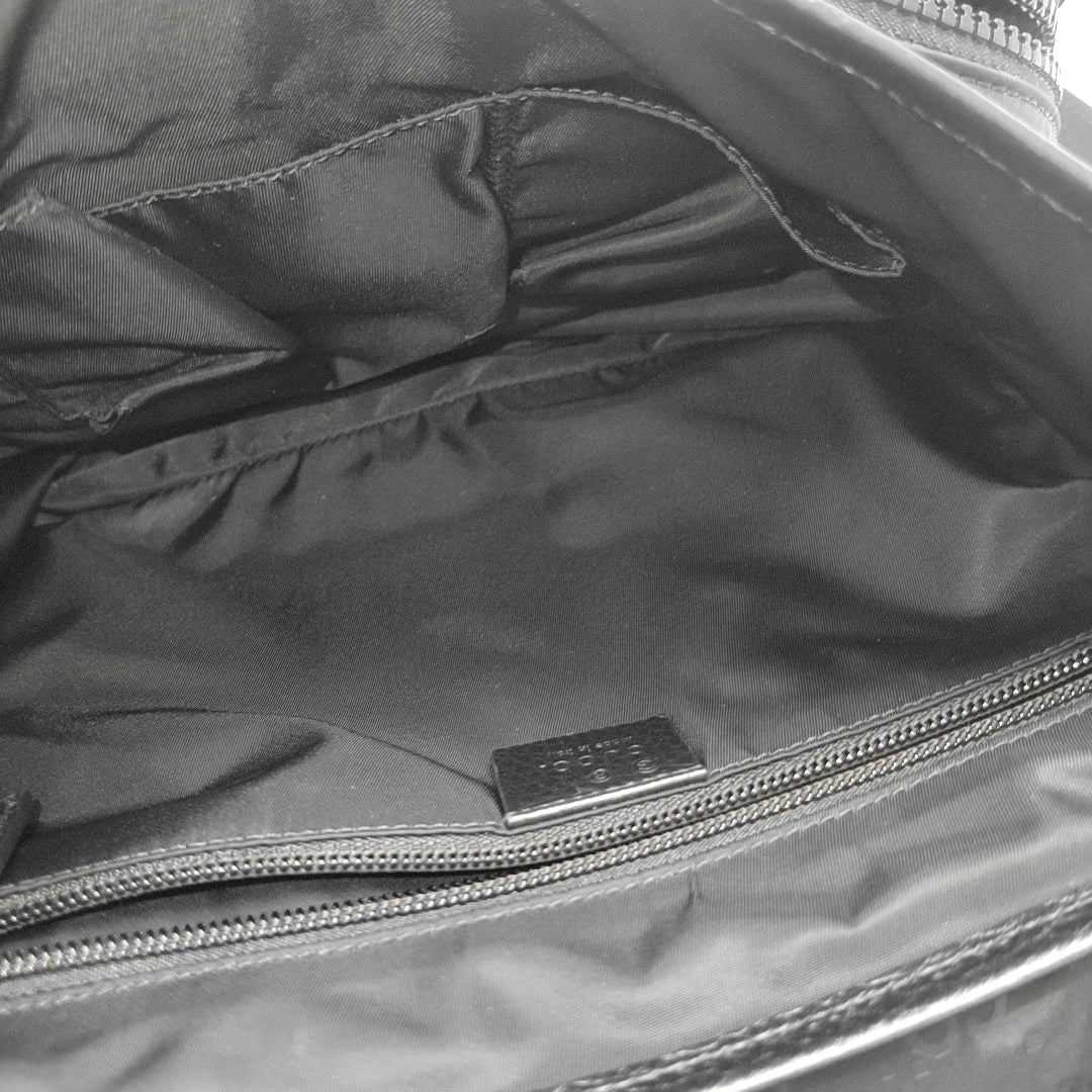 Messenger Monogram Fabric Black