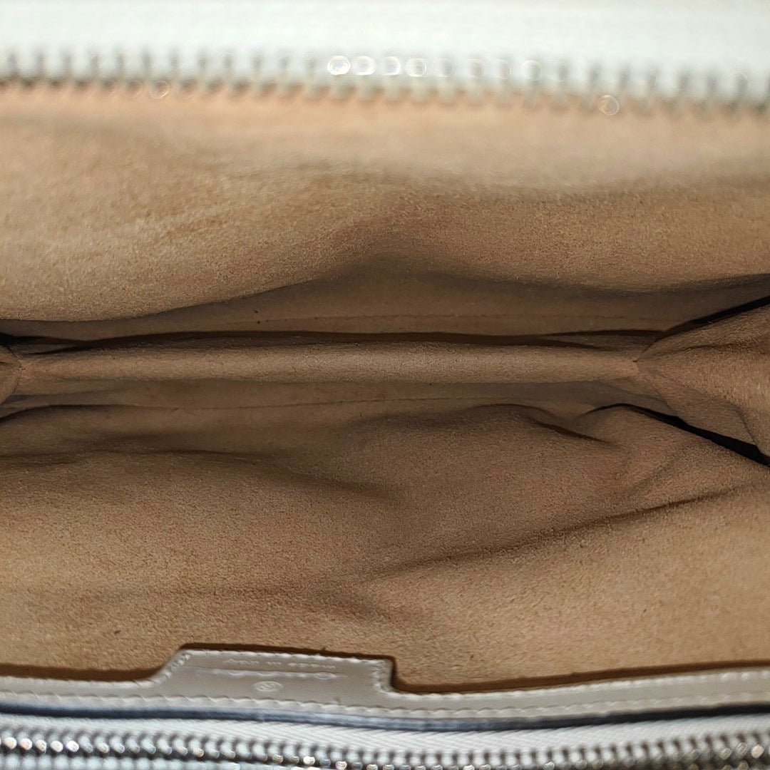 Calfskin Shoulder Bag White