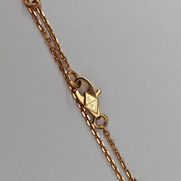 Sweet Alhambra 18k Rose Gold Necklace