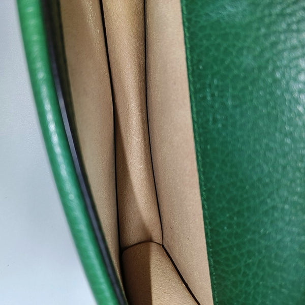 Dionysus Super Mini Calfskin Green