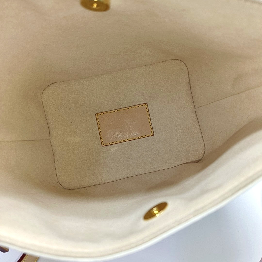 LV × TM ALL IN BB Monogram Coated Canvas White