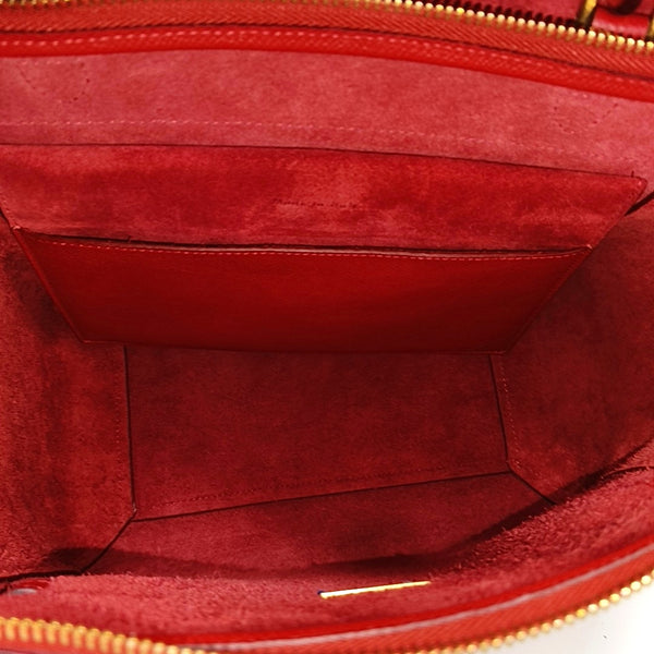 BELT Micro Calfskin Red