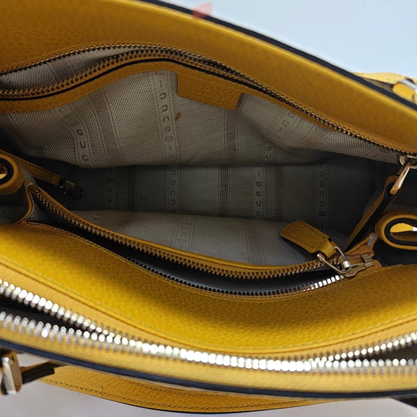 Calfskin Tote Bag Yellow