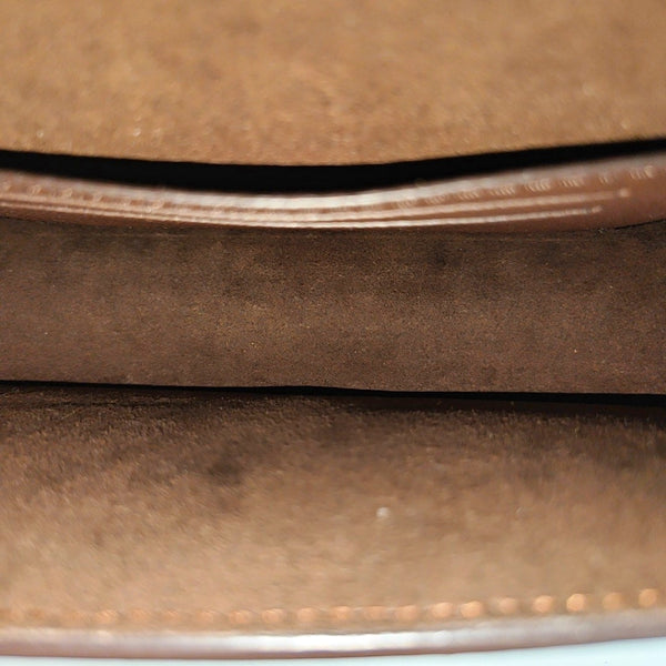 Lily Monogram Coated Canvas Brown