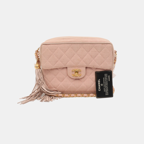 VINTAGE HOUSE Quilted Canvas Pink