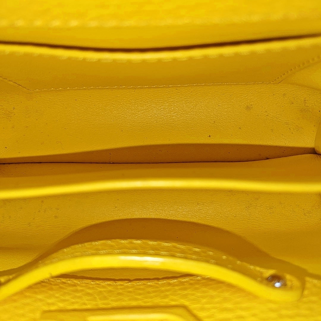 CAPUCINES Mini Calfskin Yellow
