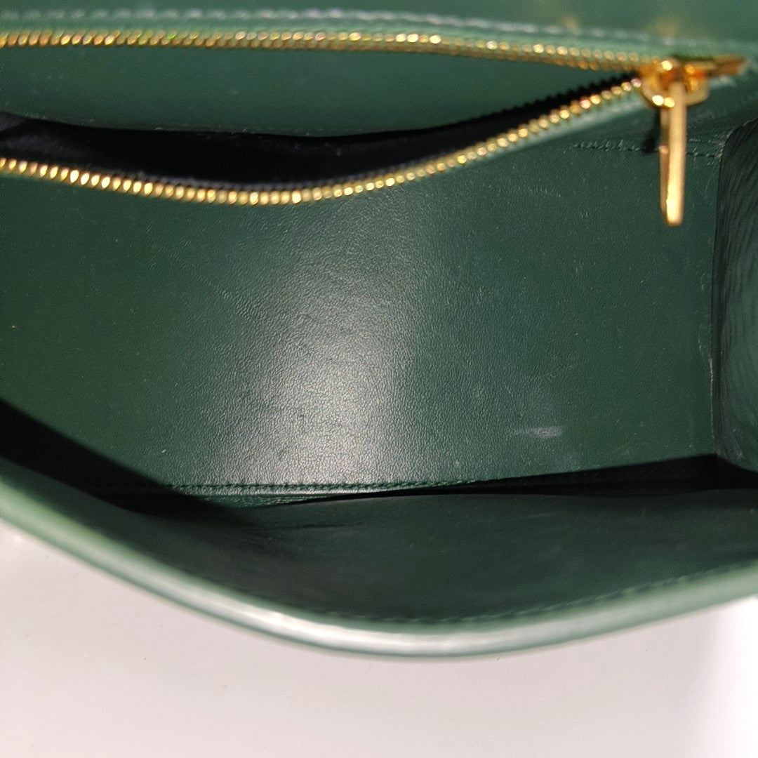 Hourglass S Calfskin Green