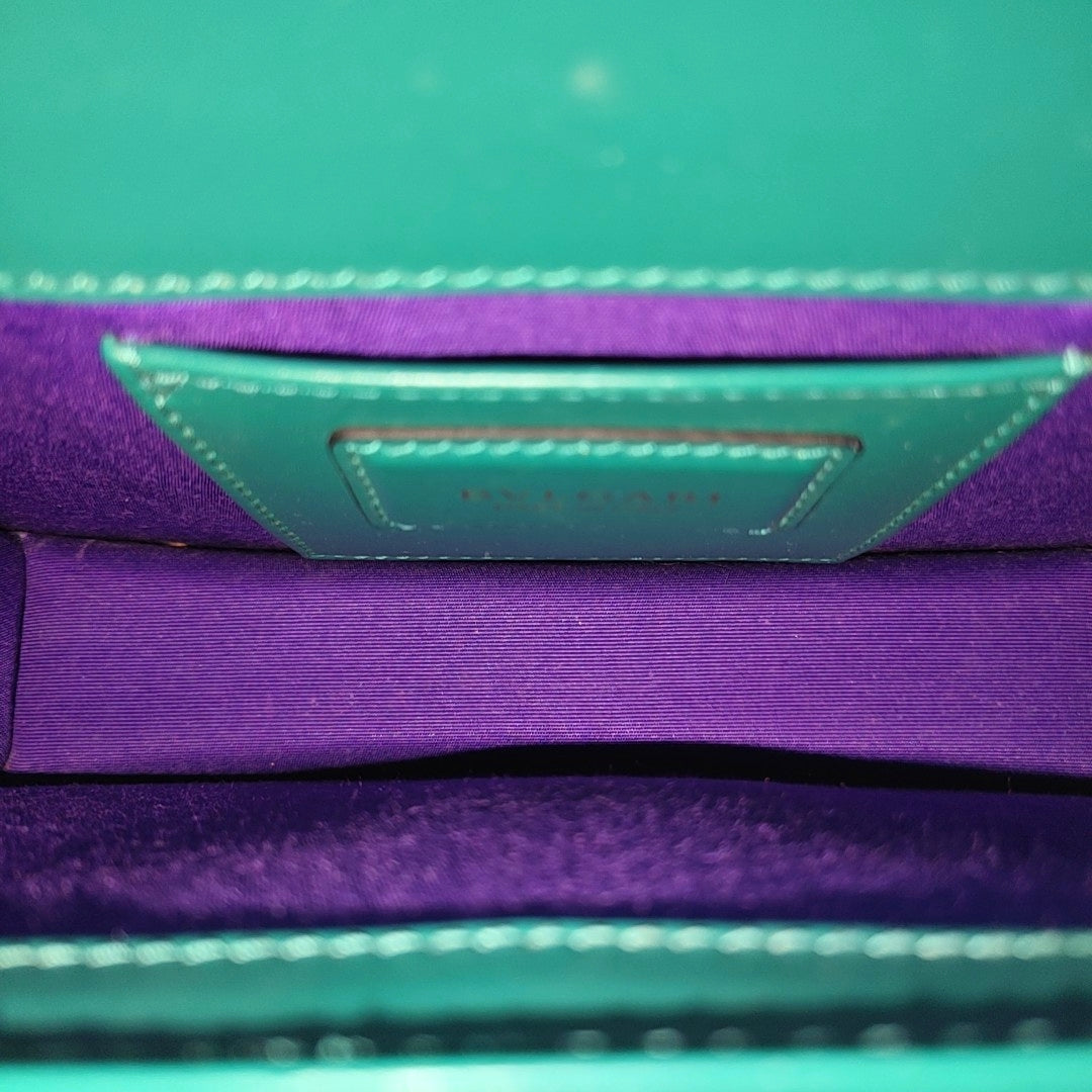 SERPENTI FOREVER Small Calfskin Green