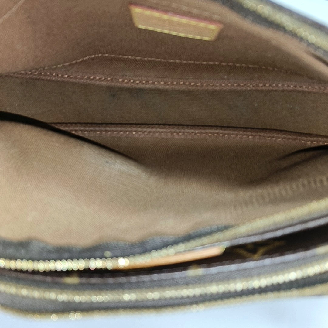 MULTI Monogram Coated Canvas Brown