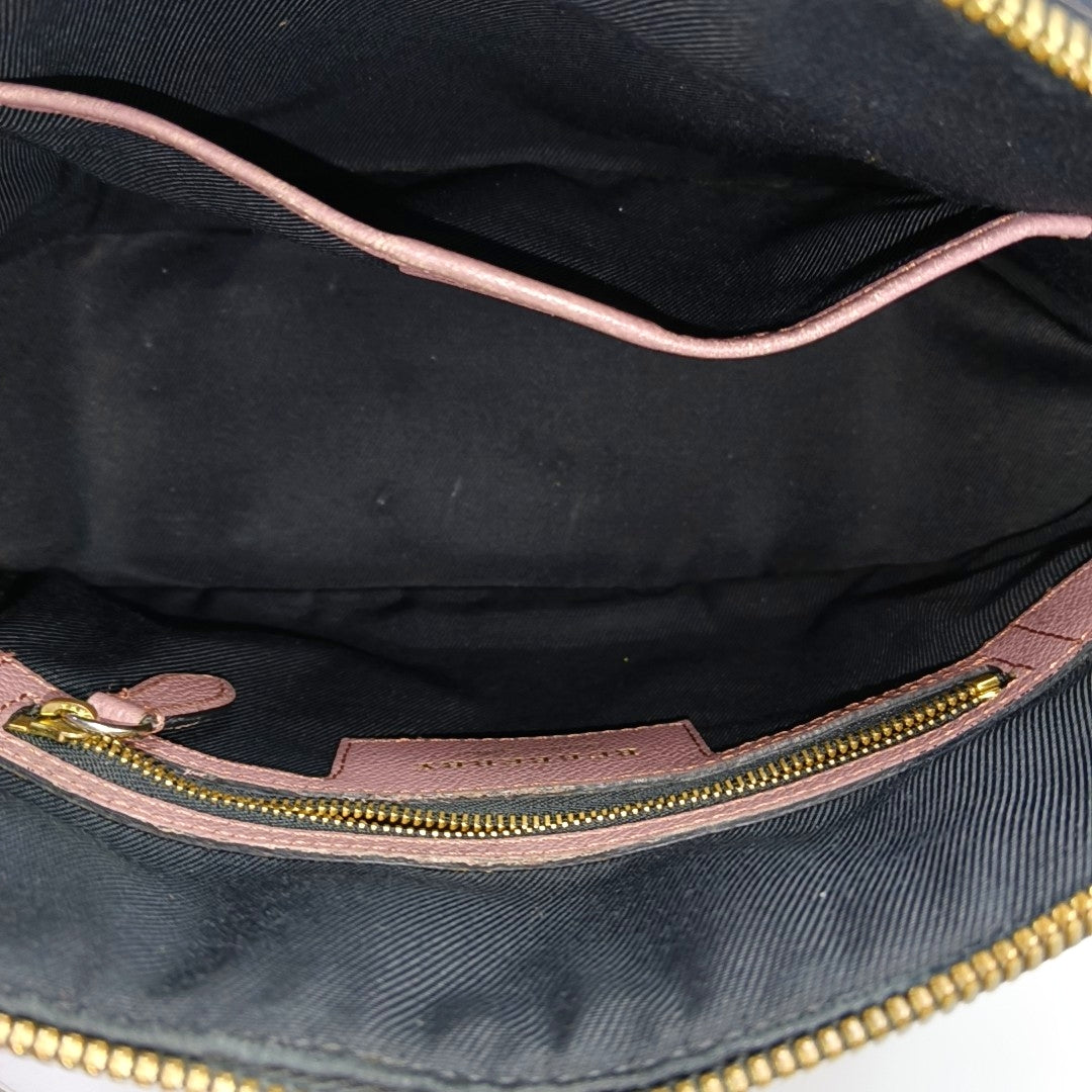 Canvas Top Handle Bag Pink