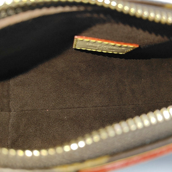 HILLS Monogram Coated Canvas Brown