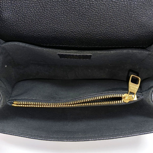 MÉTIS EAST WEST Monogram Calfskin Black
