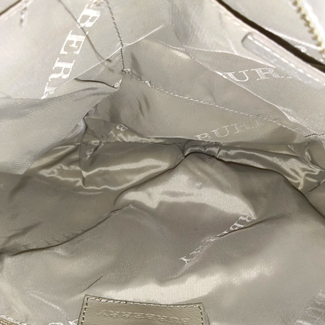 Calfskin Top Handle Bag Gray
