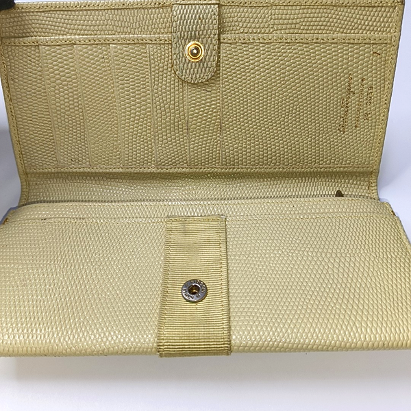 Calfskin Wallet Yellow