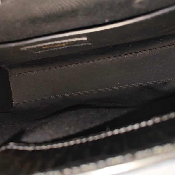 MANHATTAN Medium Calfskin Black