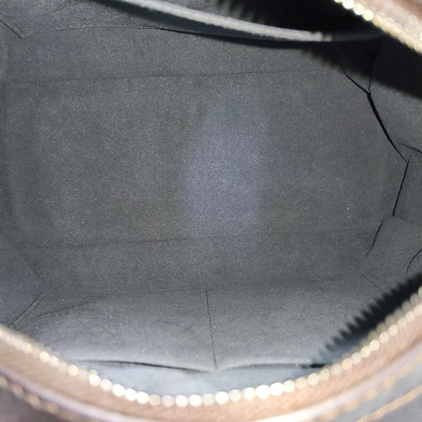 ASTERIA Monogram Calfskin Black