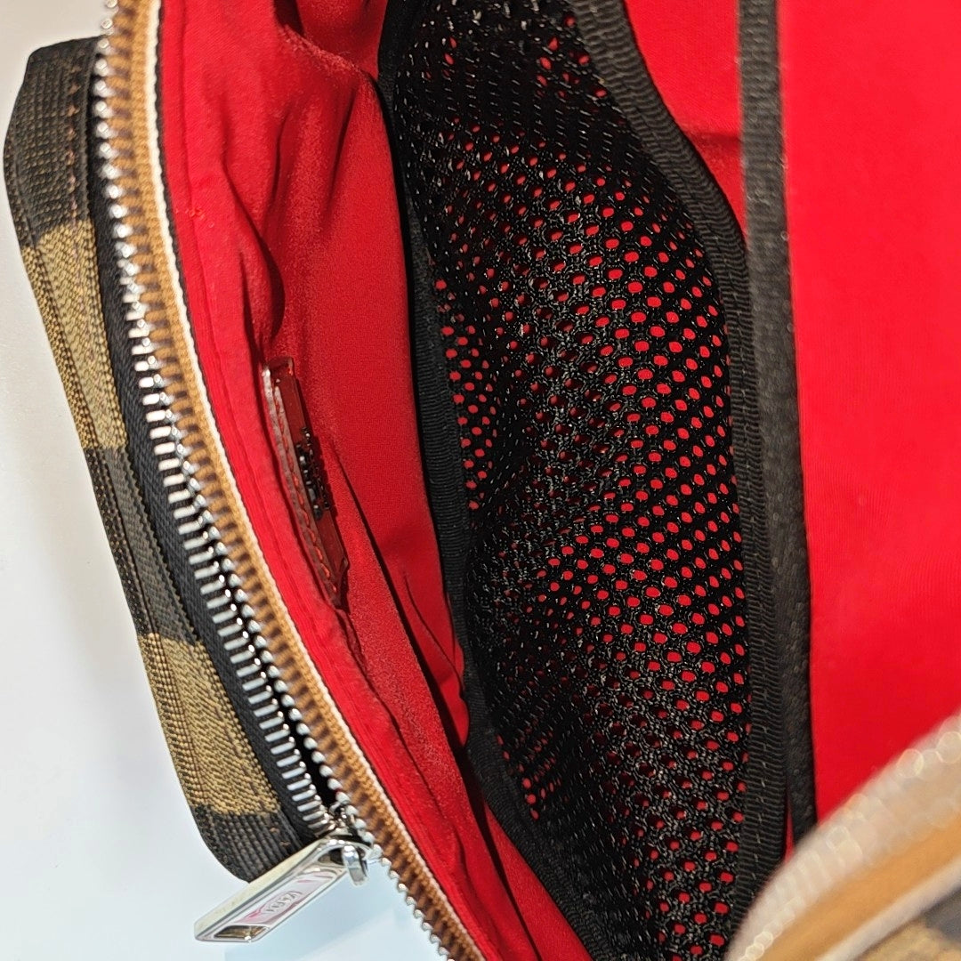 Canvas Belt Bag Brown