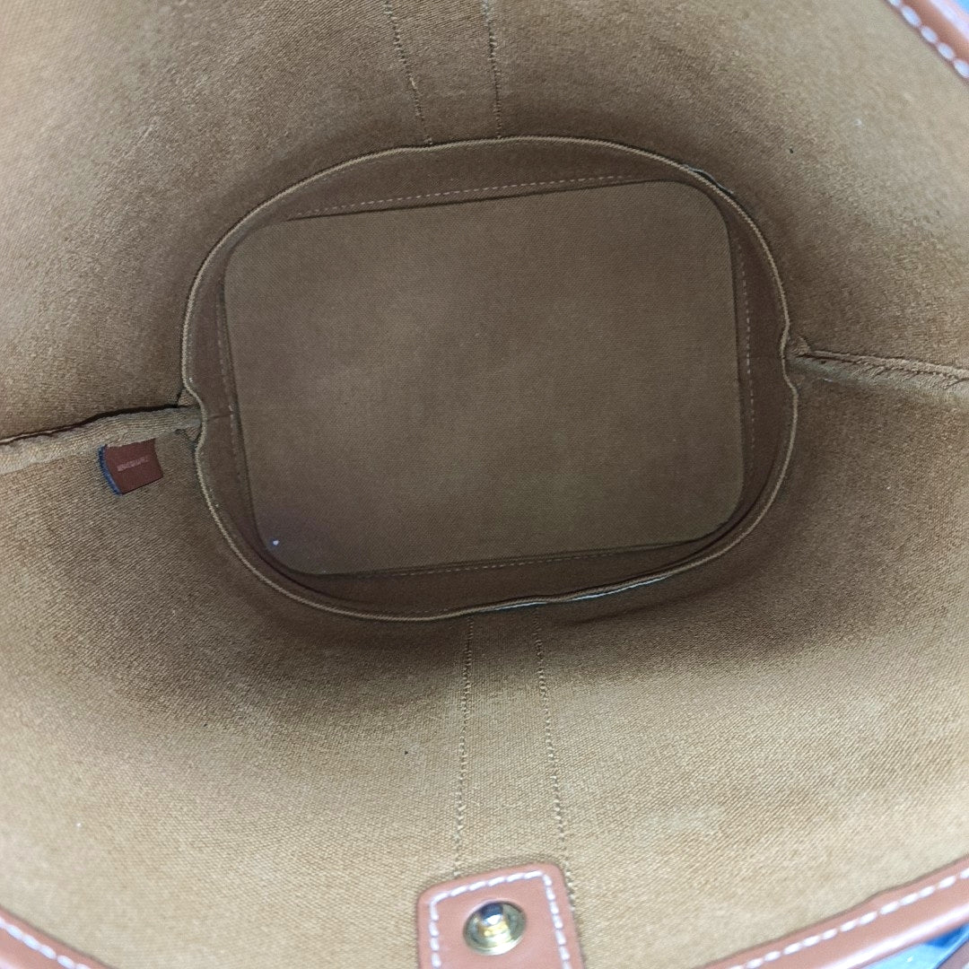 TRIOMPHE CANVAS Small Coated Canvas Brown