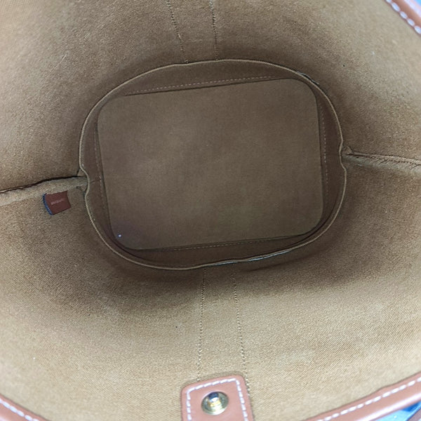 TRIOMPHE CANVAS Small Coated Canvas Brown