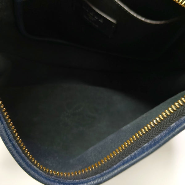 Calfskin Shoulder Bag Black