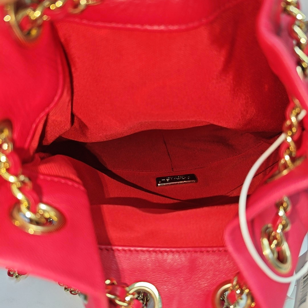 Quilted Lambskin Red
