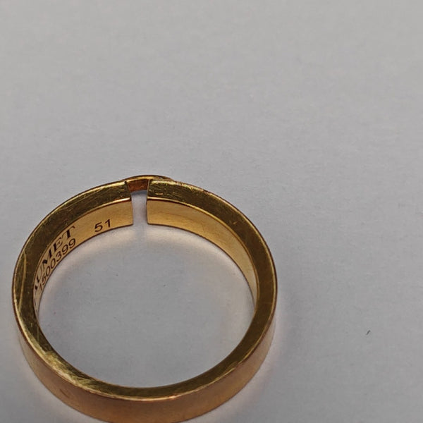 Liens Évidence 18k Rose Gold Ring EU 51