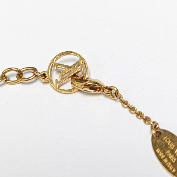 LV & ME Metal Gold Necklace