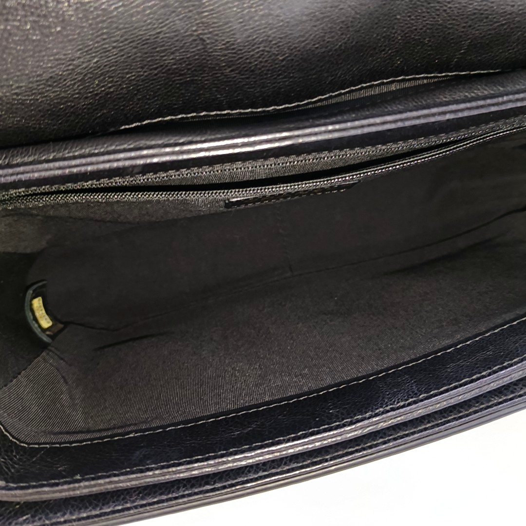 Quilted Calfskin Black
