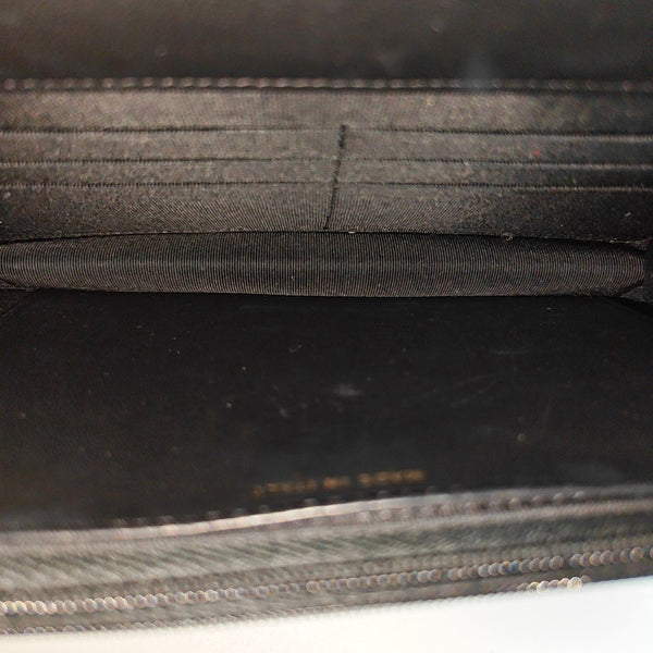 WOC Quilted Lambskin Black