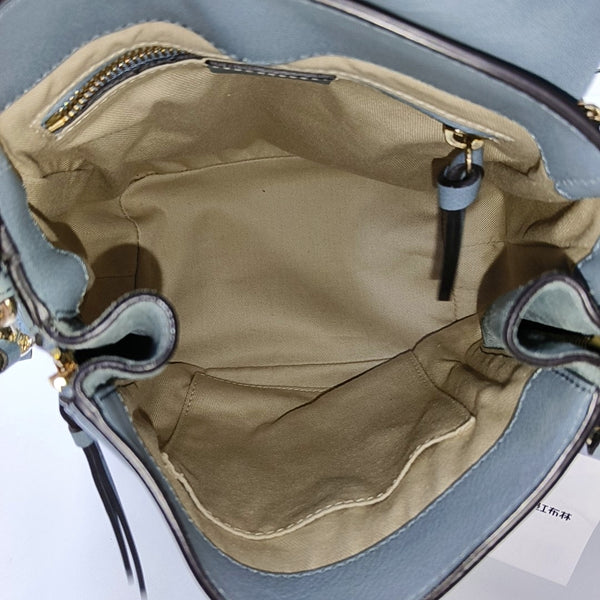 Faye Small Calfskin Blue