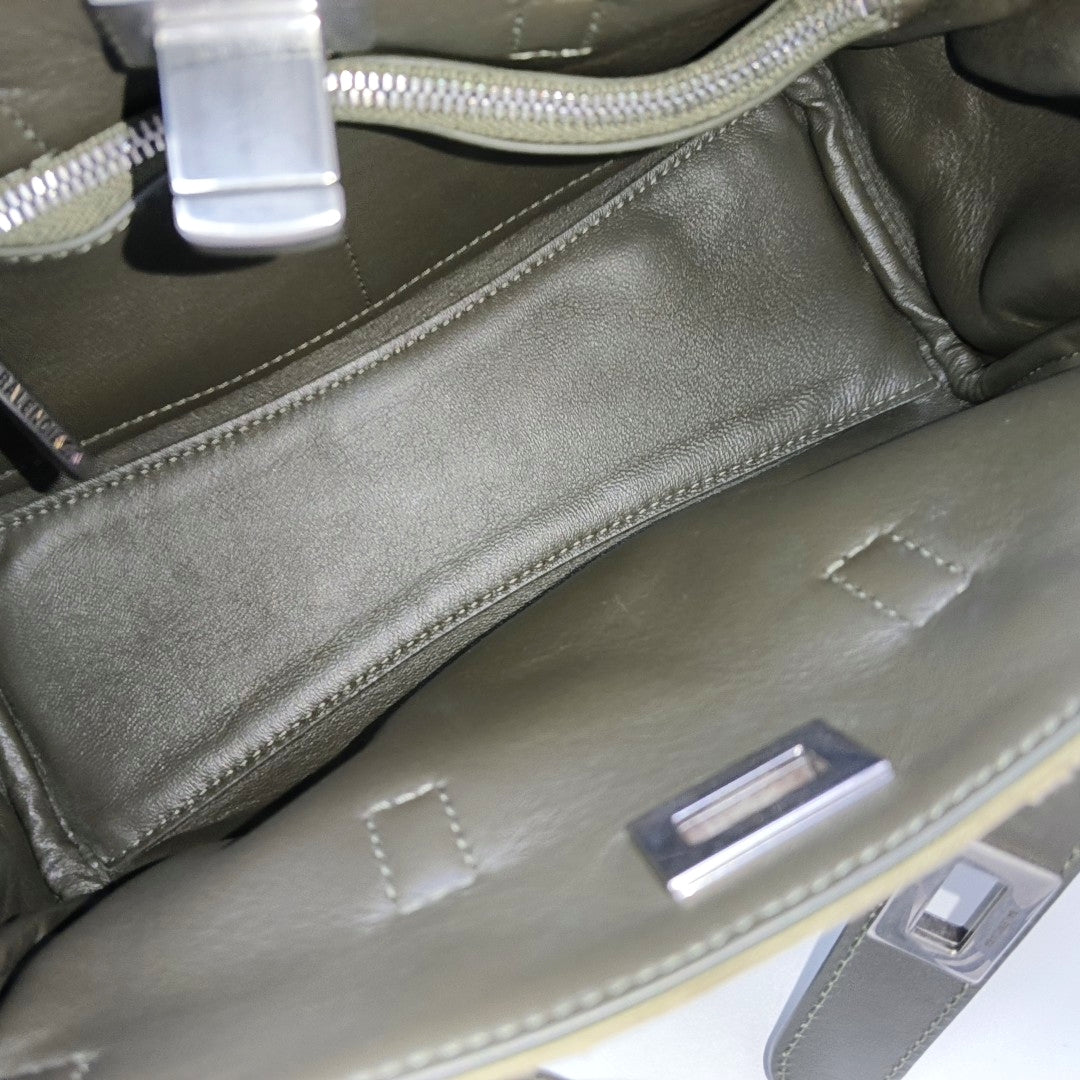 Canvas Shoulder Bag Green