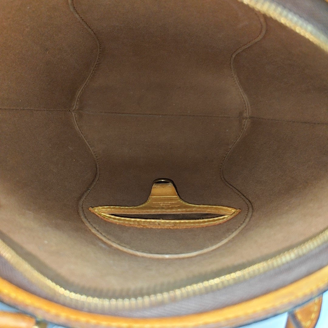 ELLIPSE Monogram Coated Canvas Brown
