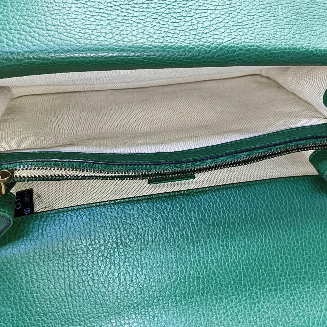Authenticated pre-owned  Dionysus Small Calfskin Green - Shoulder Bag at Looply