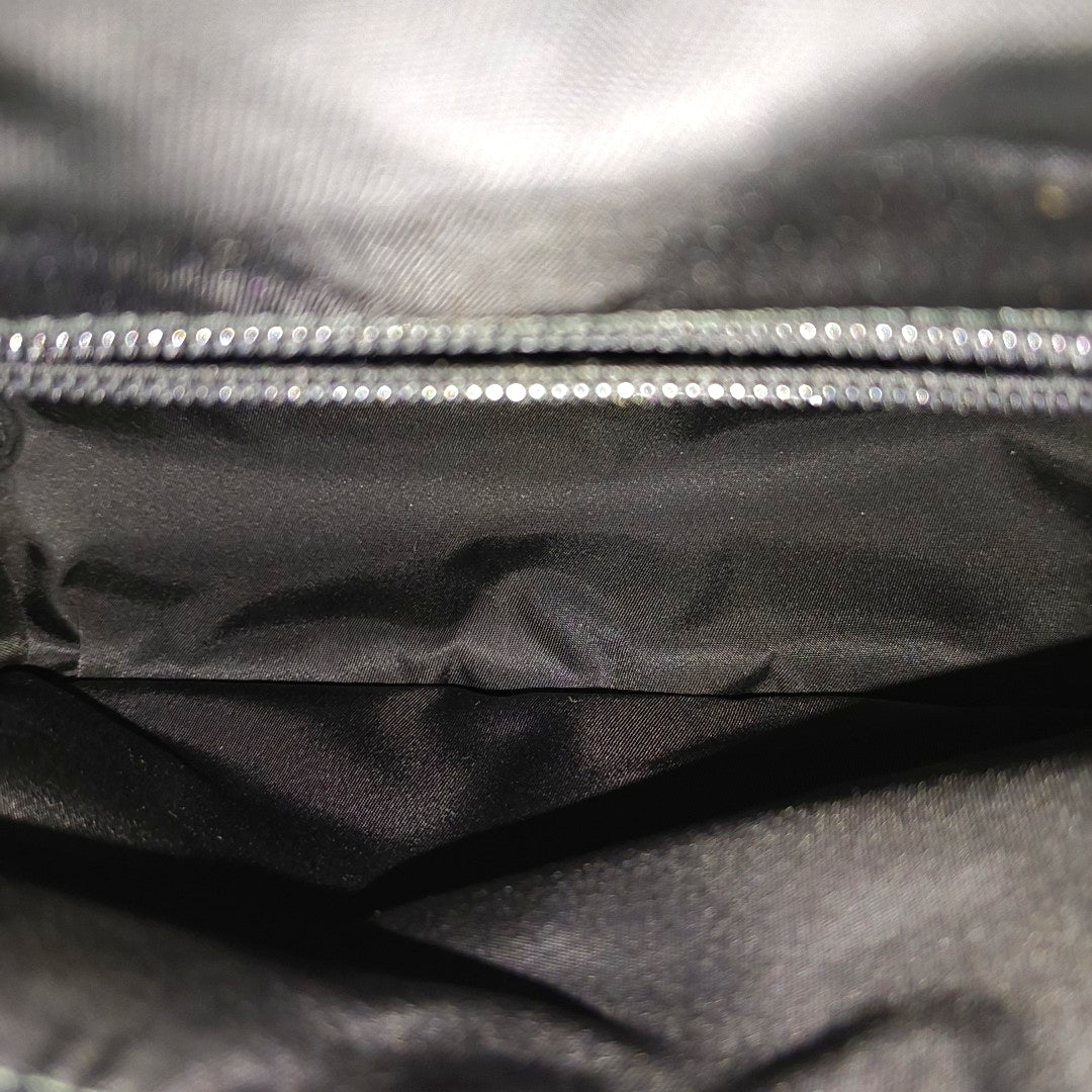 Nylon Shoulder Bag Black