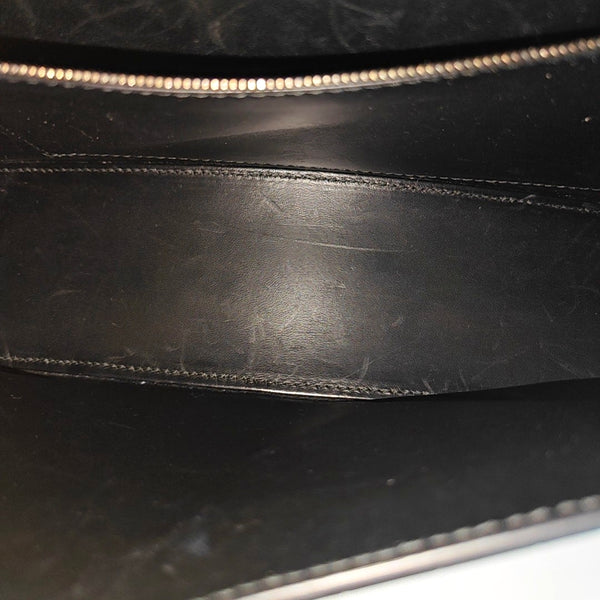 Hourglass Small Calfskin Black