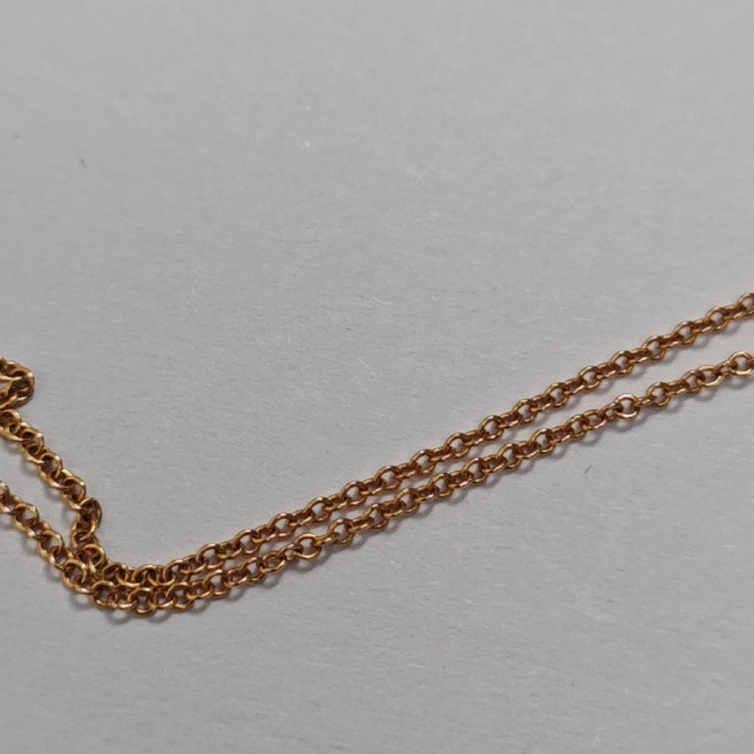 Tiffany T 18k Rose Gold Necklace