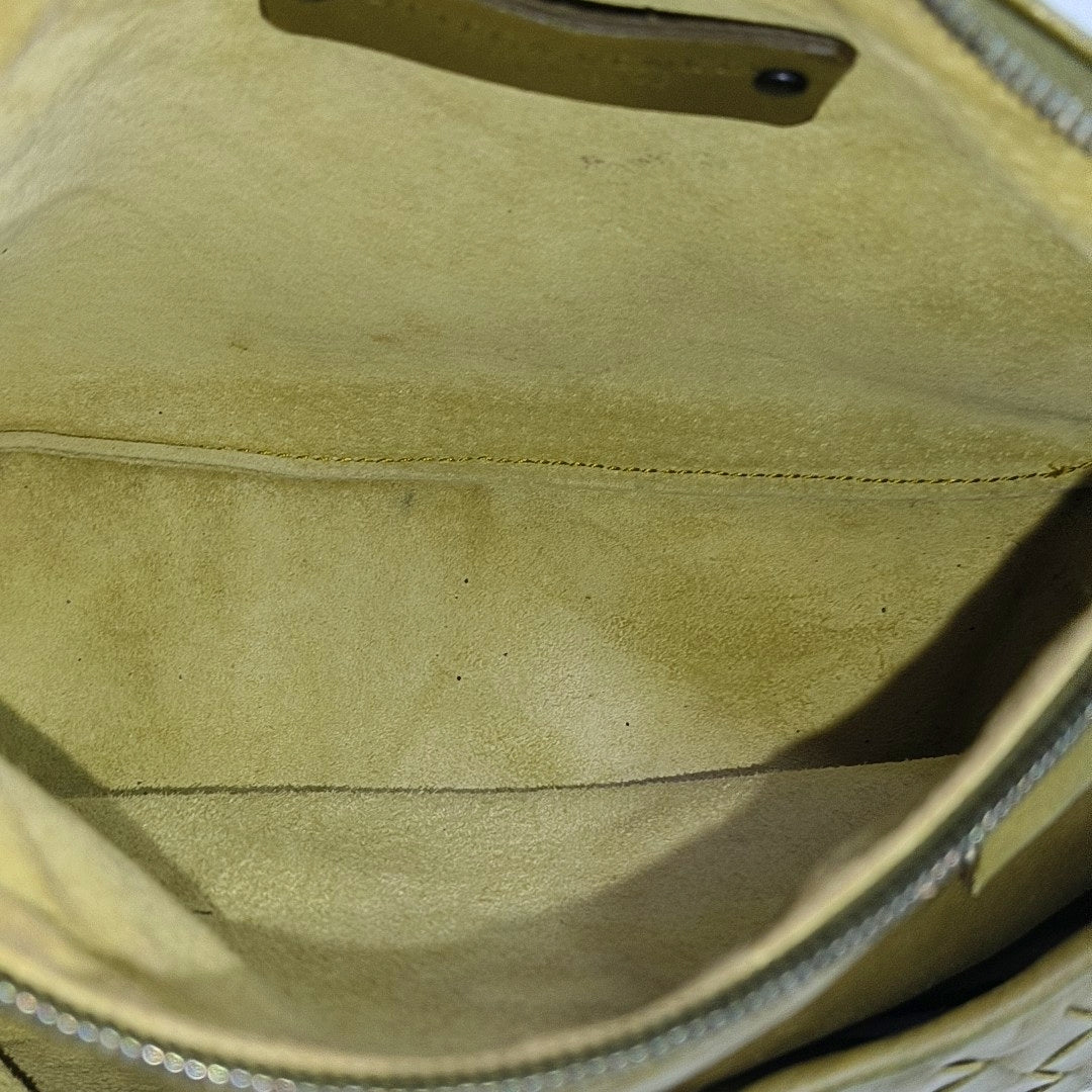 Lambskin Crossbody Bag Green