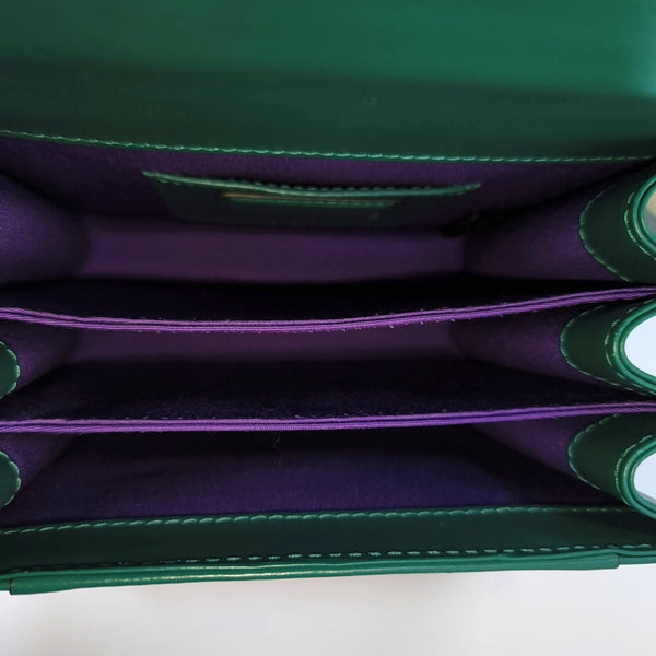 SERPENTI FOREVER Calfskin Green