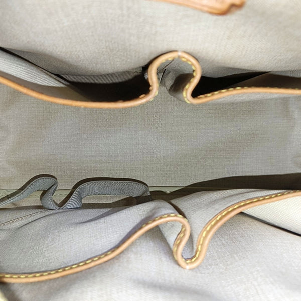 DEAUVILLE Monogram Coated Canvas Brown