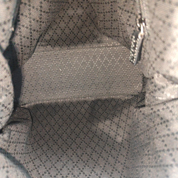 Fabric Top Handle Bag Black