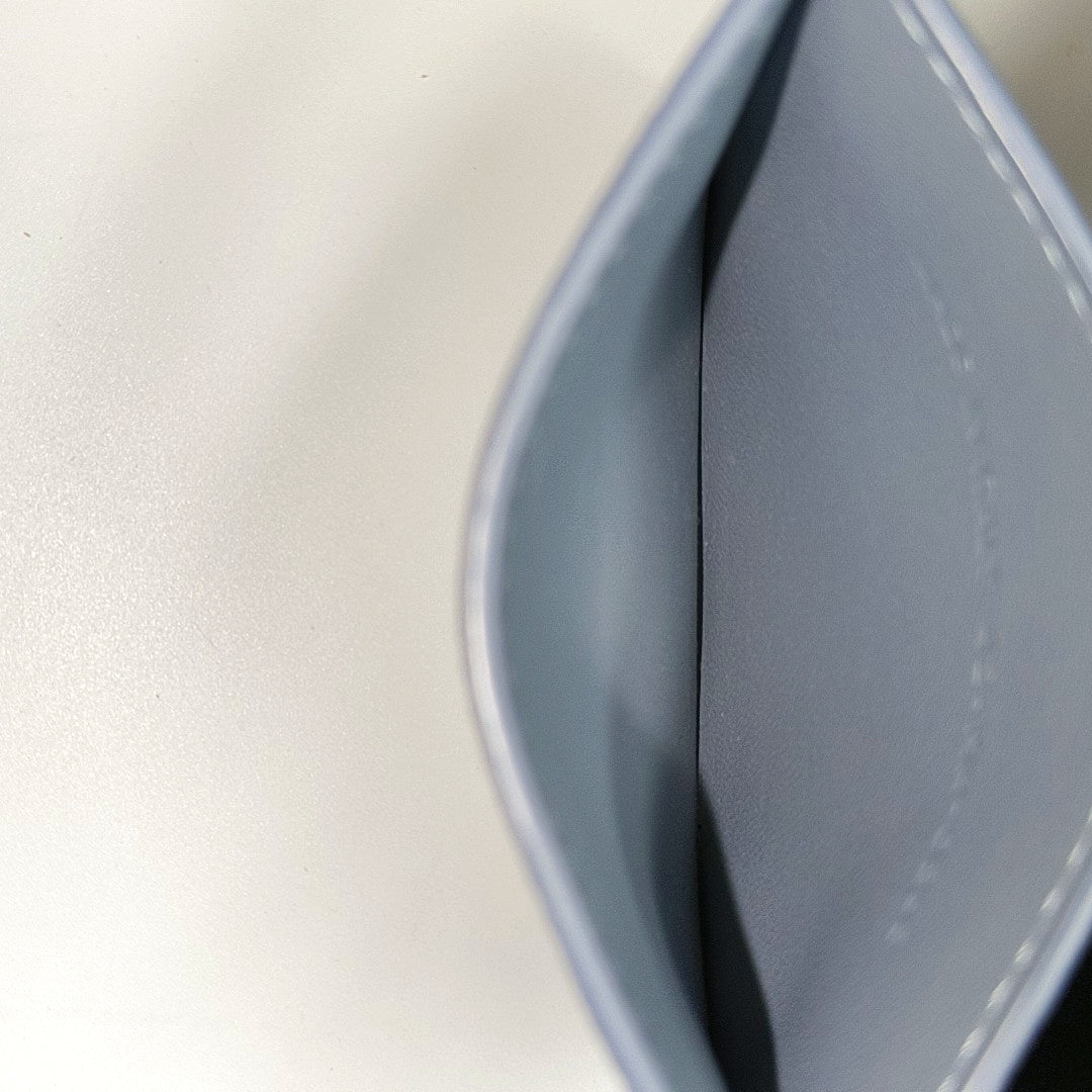 30 Montaigne Calfskin Gray Card Holder