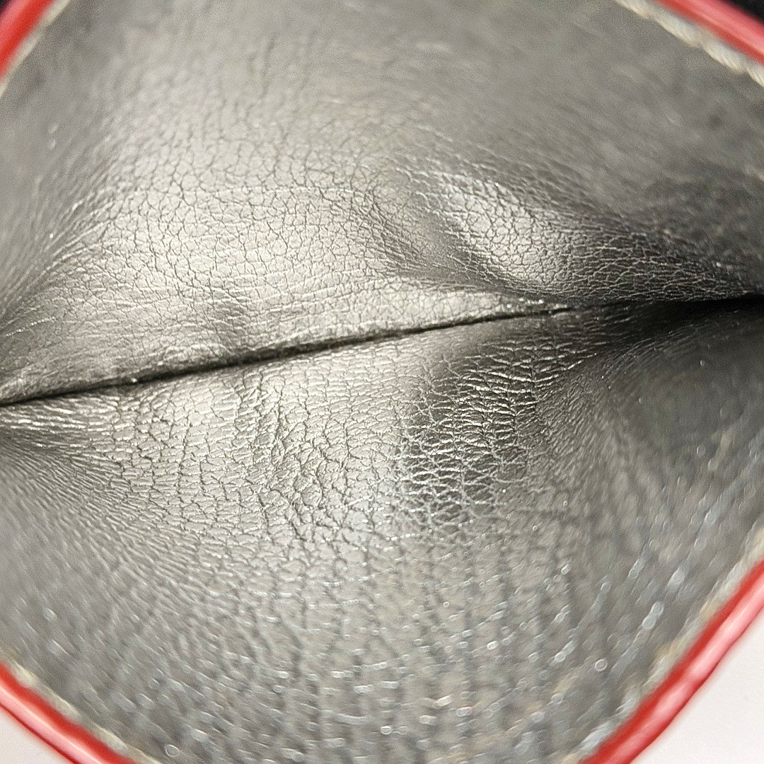 Love Lambskin Gray Card Holder