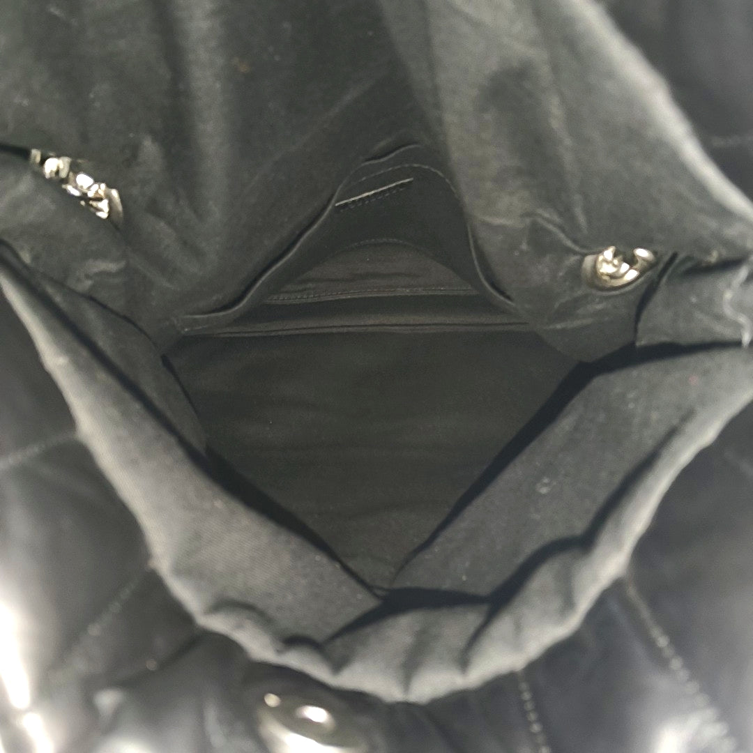 BB Quilted Calfskin Black