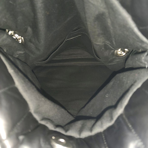 BB Quilted Calfskin Black