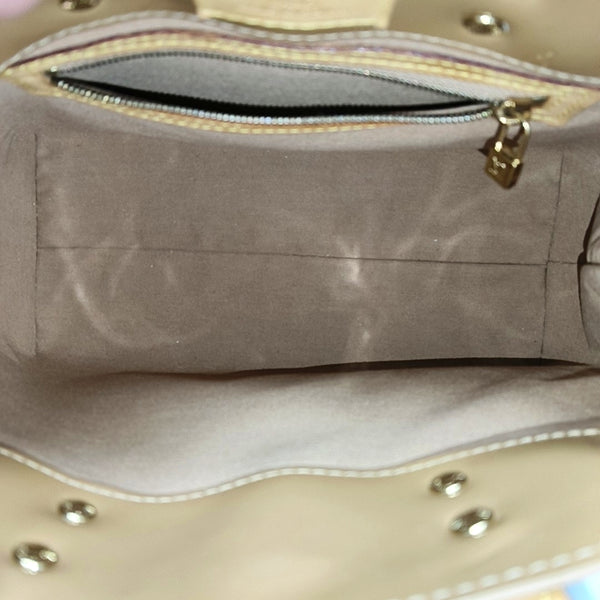 READE PM Monogram Calfskin Beige