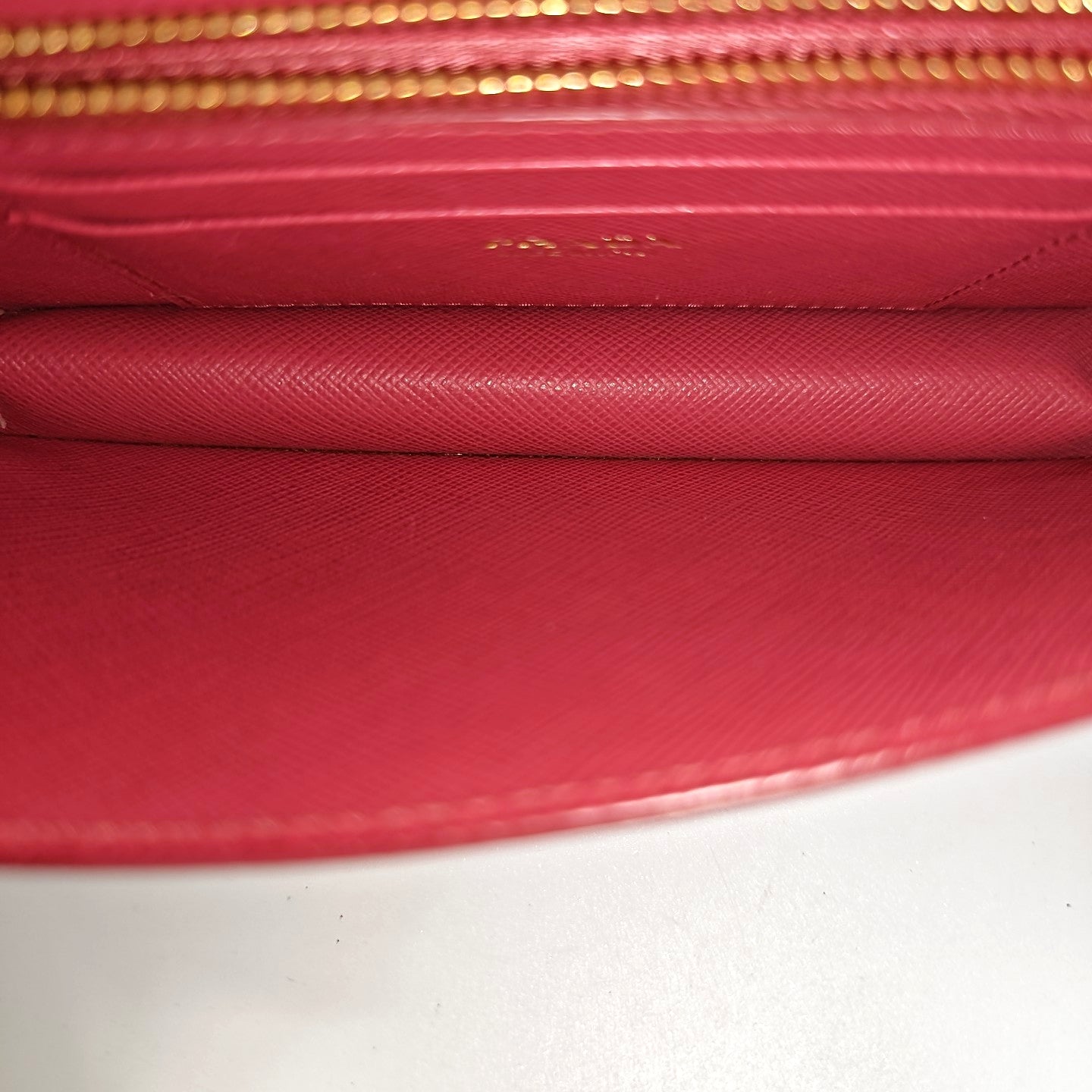 Calfskin Shoulder Bag Mini Red